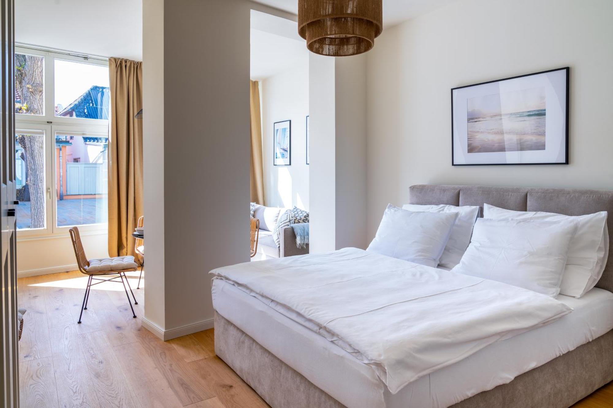 Kapitaenshaus Friedrich Franz - Premium Apartments 200 Meter Vom Strand Und Alten Strom Росток Экстерьер фото